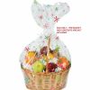 Holidays * | Creative Converting Bright Snowflakes Basket Bag