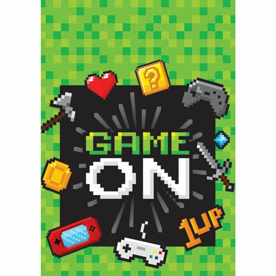 Birthdays * | Creative Converting Video Game Party Favor Bag, 8 Ct