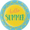 Holidays * | Creative Converting Summer Sayings Dessert Plate, Hello Summer (8/Pkg)