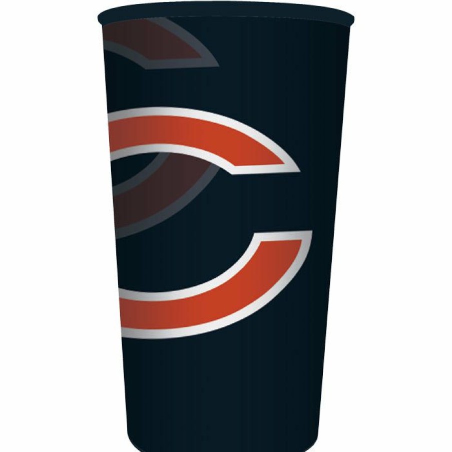 Sports * | Creative Converting Chicago Bears Plastic Cup, 22 Oz