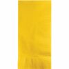 Solid Color Tableware * | Creative Converting School Bus Yellow Dinner Napkins 2Ply 1/8Fld, 100 Ct Solid Color Tableware