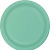 Solid Color Tableware * | Creative Converting Fresh Mint Green Banquet Plates, 24 Ct Solid Color Tableware