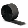 Solid Color Tableware * | Creative Converting Black Velvet Crepe Streamers 81