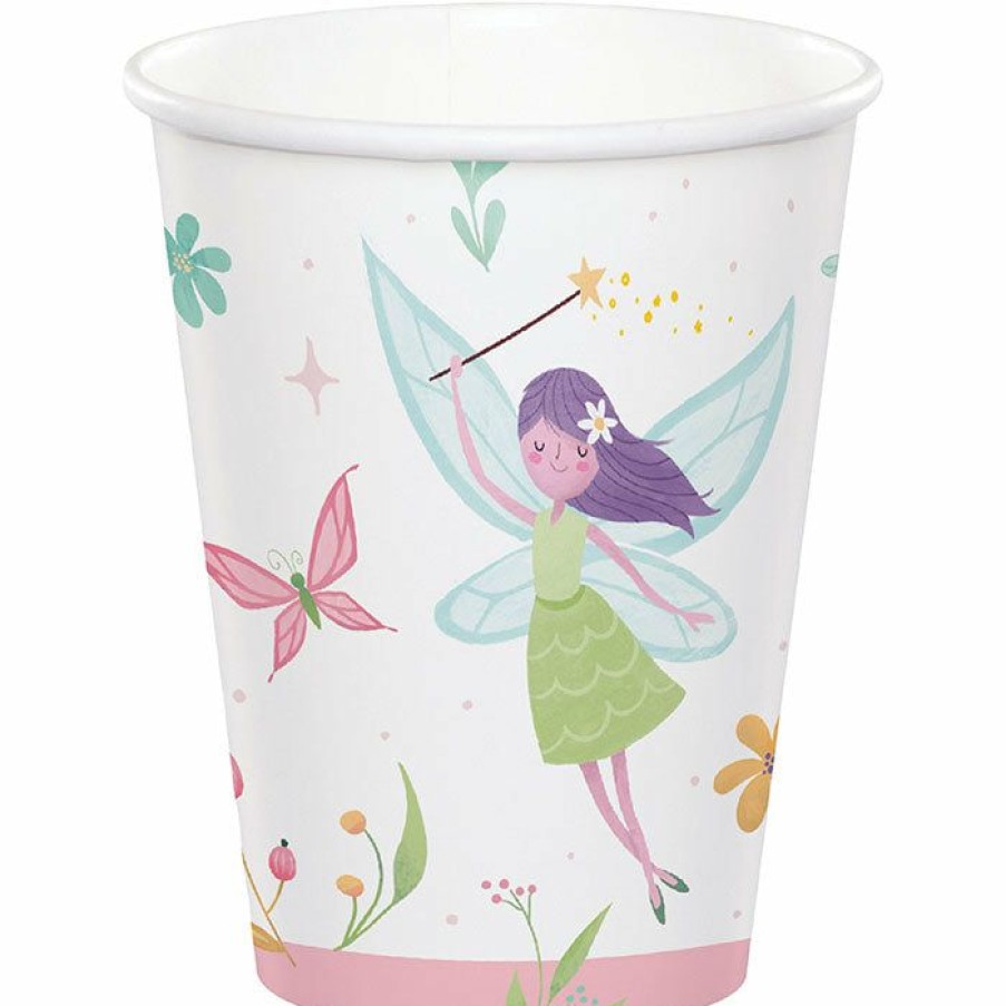 Birthdays * | Creative Converting Kids Birthday Party Themes Fairy Forest Hot/Cold Cup 9Oz. 8Ct