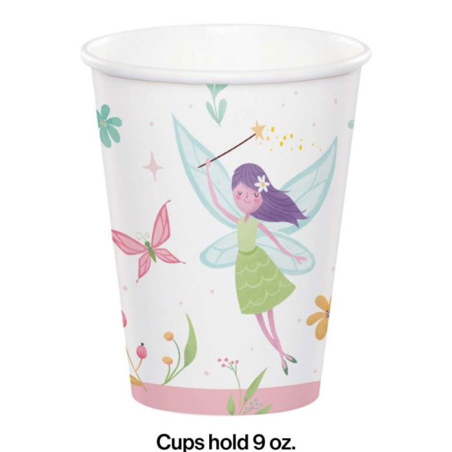 Birthdays * | Creative Converting Kids Birthday Party Themes Fairy Forest Hot/Cold Cup 9Oz. 8Ct