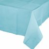 Solid Color Tableware * | Creative Converting Pastel Blue Tablecover 54 X 108 Polylined Tissue Solid Color Tableware