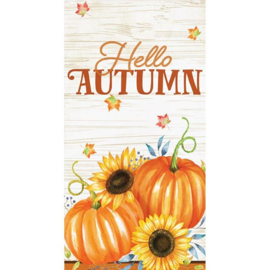 Holidays * | Creative Converting Harvest Truck Guest Towel, 16 Ct Thanksgiving Party Decorations