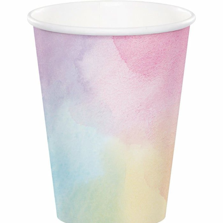 Themed Tableware * | Creative Converting Iridescent Hot/Cold Paper Cups 9 Oz., Iridescent, 8 Ct