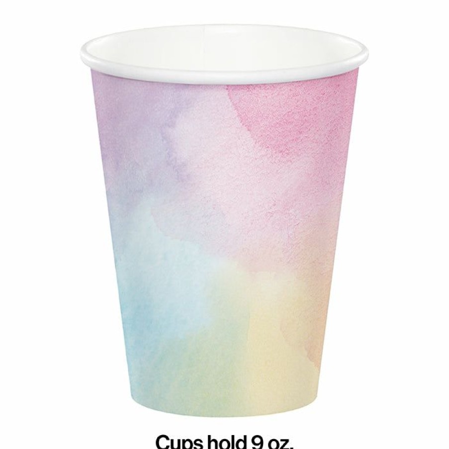 Themed Tableware * | Creative Converting Iridescent Hot/Cold Paper Cups 9 Oz., Iridescent, 8 Ct