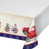 Holidays * | Creative Converting Patriotic And 4Th Of July Party Decorations Patriotic Parade Paper Tablecover Border Print, 54 X 102 (1/Pkg)