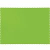 Solid Color Tableware * | Creative Converting Fresh Lime Green Placemats, 50 Ct Solid Color Tableware