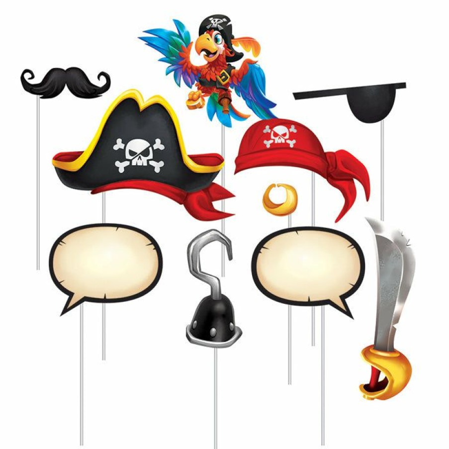 Birthdays * | Creative Converting Pirate Treasure Photo Props (60/Case)