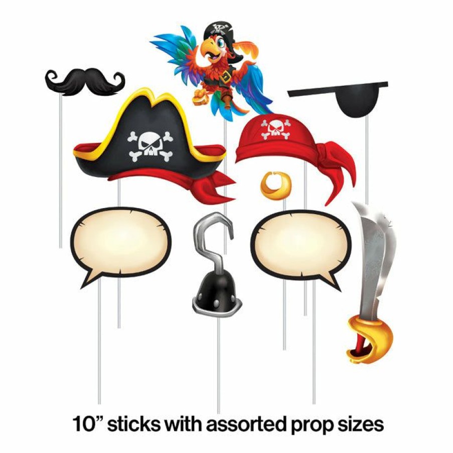 Birthdays * | Creative Converting Pirate Treasure Photo Props (60/Case)