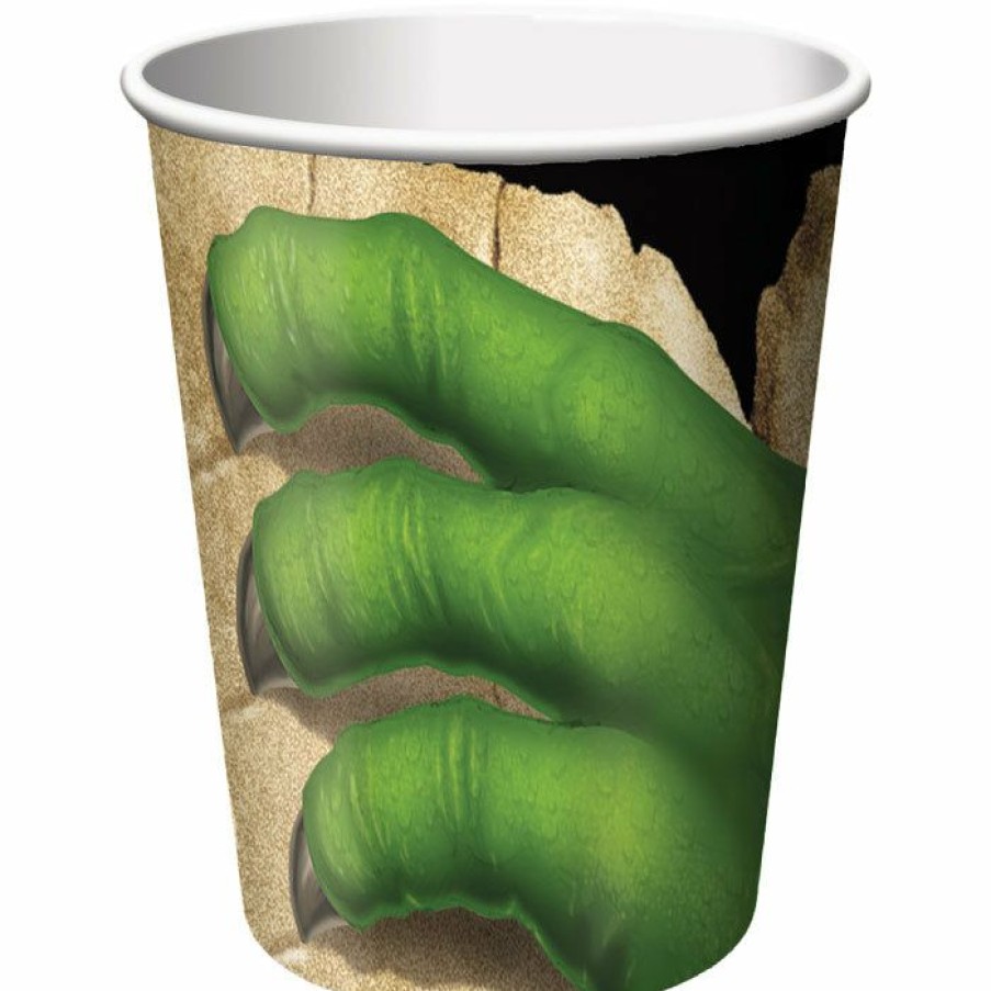 Birthdays * | Creative Converting Dino Blast Hot/Cold Paper Cups 9 Oz., 8 Ct