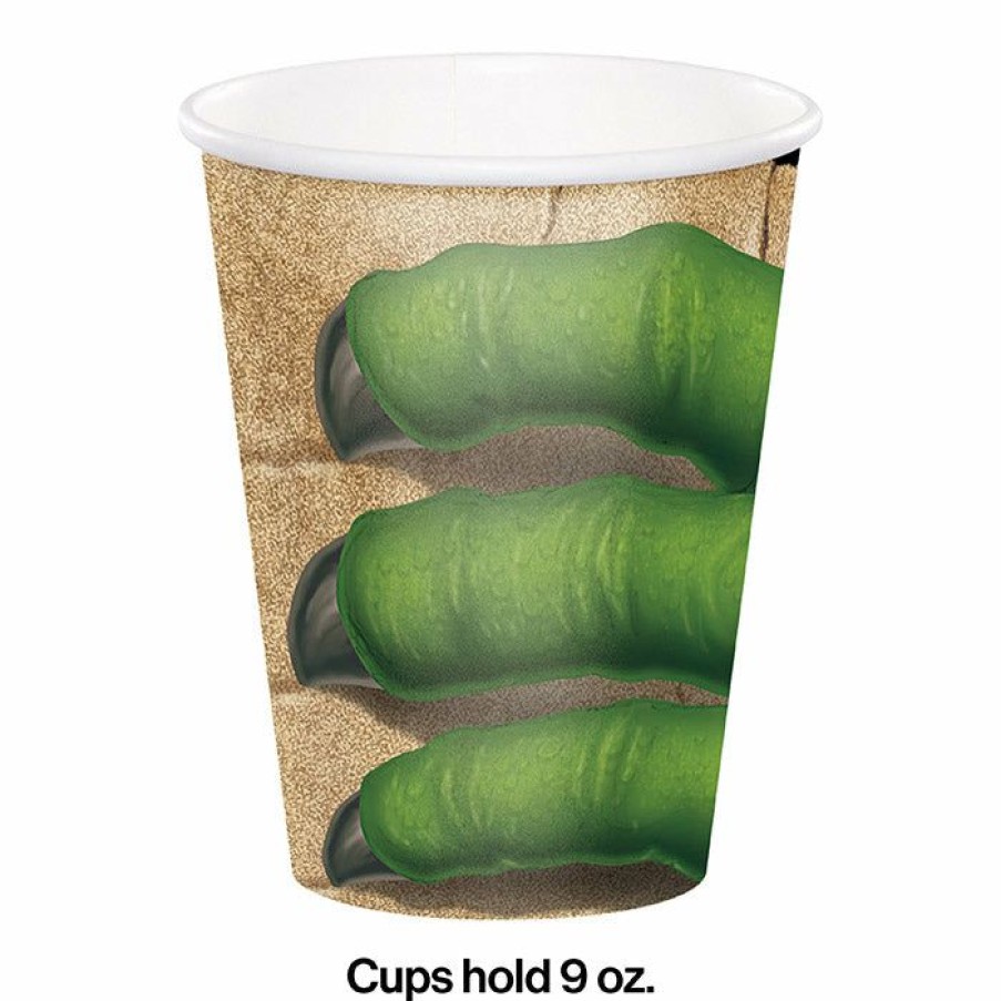 Birthdays * | Creative Converting Dino Blast Hot/Cold Paper Cups 9 Oz., 8 Ct