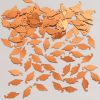 Graduation Party Supplies * | Creative Converting Orange Mortarboard Graduation Confetti, 0.5 Oz