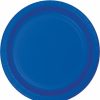 Solid Color Tableware * | Creative Converting Cobalt Blue Banquet Plates, 24 Ct