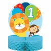 Birthdays * | Creative Converting One Is Fun Boy Centerpiece Honeycomb (6/Case)