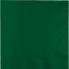 Solid Color Tableware * | Creative Converting Hunter Green Dinner Napkins 3Ply 1/4Fld, 25 Ct