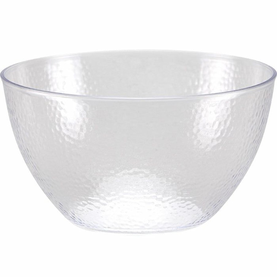 Themed Tableware * | Creative Converting 60 Oz. Clear Pebble Bowl