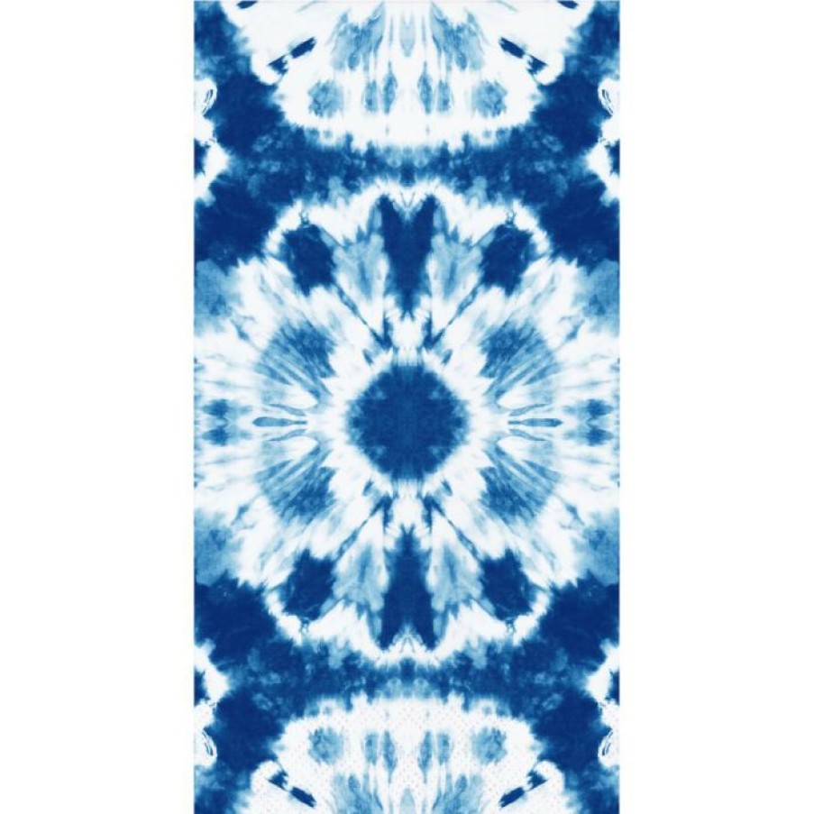 Themed Tableware * | Creative Converting Themed Tableware Shibori Guest Towel, 3 Ply (16/Pkg)