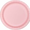 Solid Color Tableware * | Creative Converting Solid Color Tableware Classic Pink Banquet Plates, 24 Ct