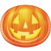 Holidays * | Creative Converting Halloween Pumpkin Oval Platters, 10 X 12 , 8 Ct