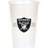 Sports * | Creative Converting Las Vegas Raiders Plastic Cup, 20Oz, 8 Ct Nfl And Football Party Supplies