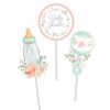 Baby Showers * | Creative Converting Farmhouse Floral Centerpiece Sticks Baby Shower (18/Case) Baby Showers