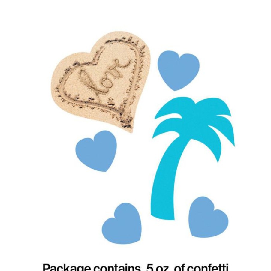 Bridal And Wedding * | Creative Converting Bridal And Wedding Beach Love Confetti (12/Case)