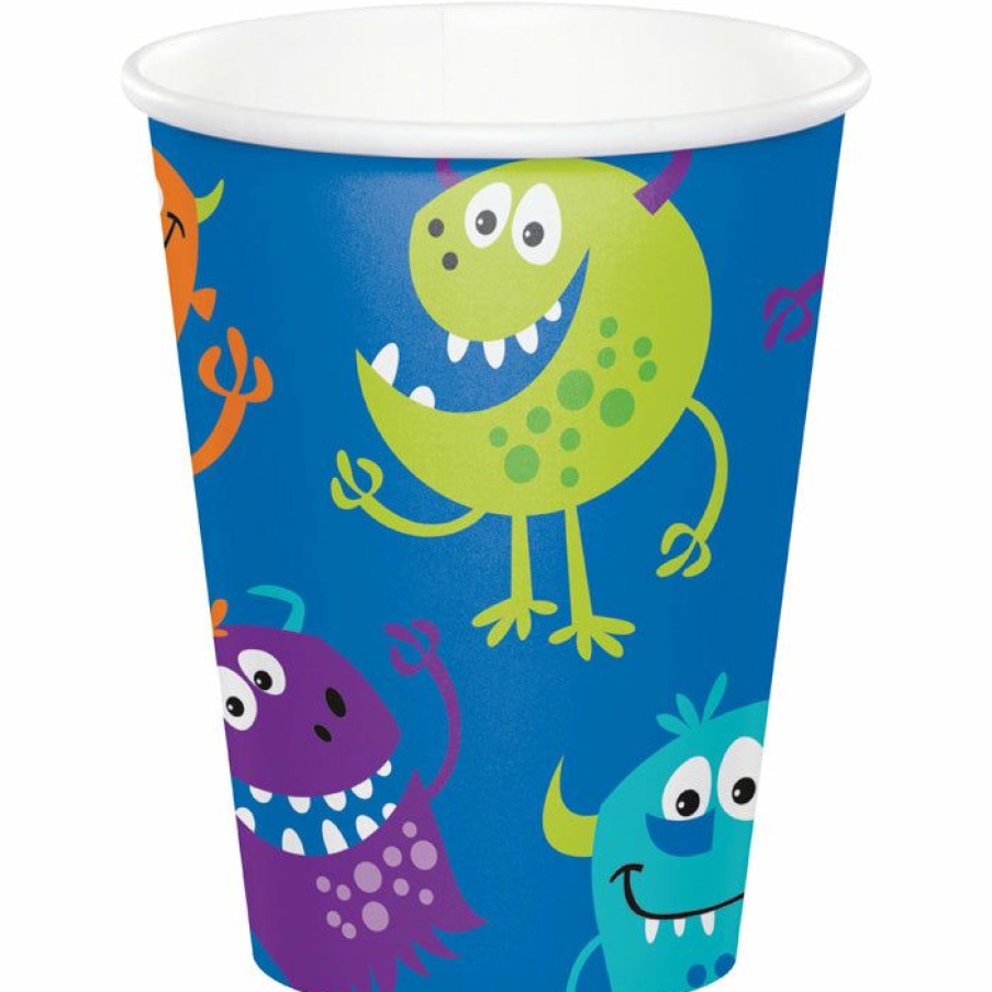 Birthdays * | Creative Converting Fun Monsters Paper Cups 96 Ct Kids Birthday Party Themes