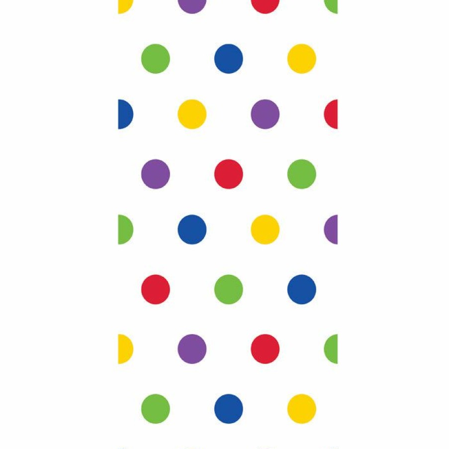 General Decorations * | Creative Converting Multicolor Polka Dot Favor Bags, 20 Ct General Decorations