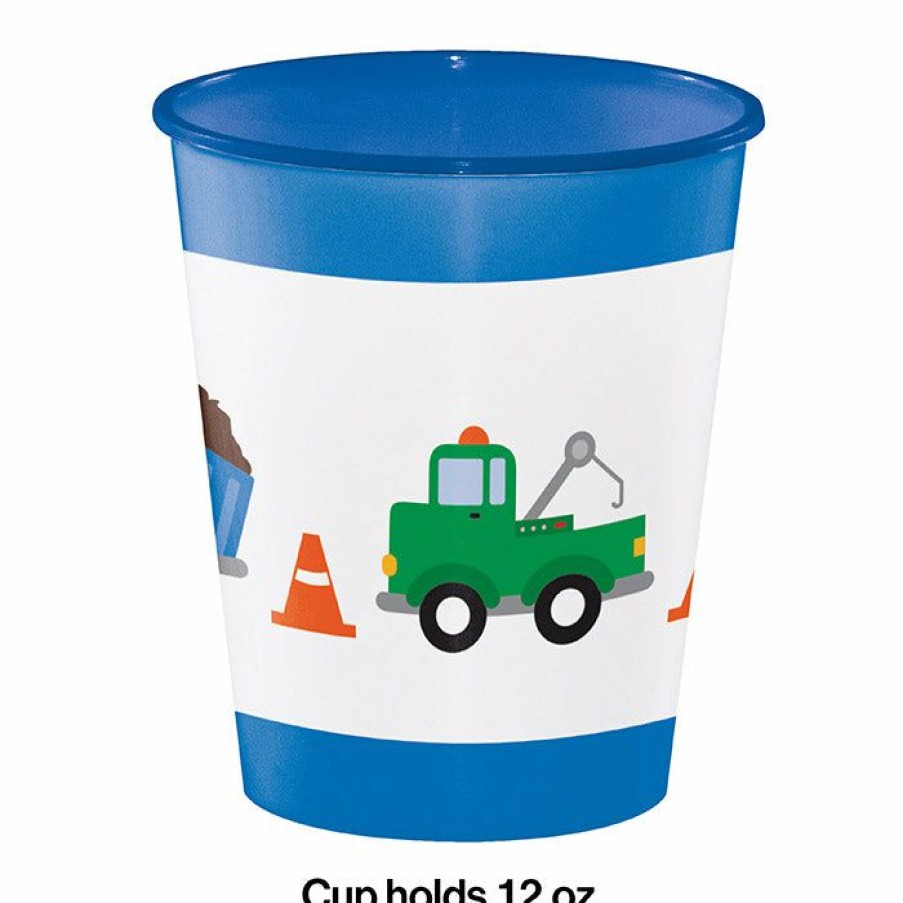 Birthdays * | Creative Converting Traffic Jam Plastic Cups, 12 Oz Kids Birthday Party Themes