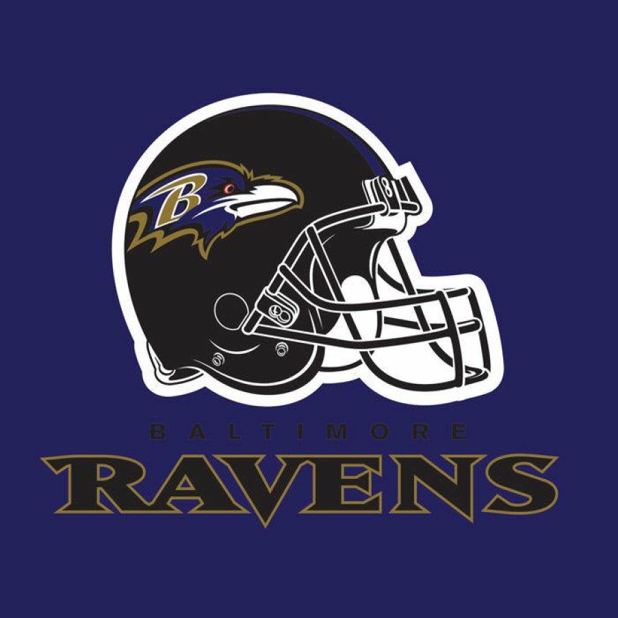 Sports * | Creative Converting Baltimore Ravens Napkins, 16 Ct Nfl And Football Party Supplies