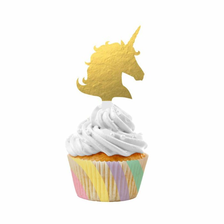 Birthdays * | Creative Converting Unicorn Sparkle Cupcake Kit, 12 Ct